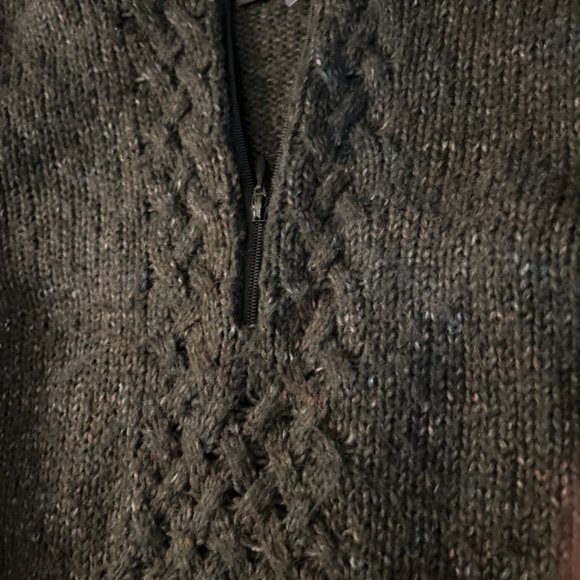 Bella swan quarter zip up sweater - Picture 2 of 6